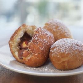 Chocolate Hazelnut Fritters