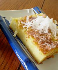 Sweet Rice Flour And Coconut Cake Butter Mochi Dianasdesserts Com