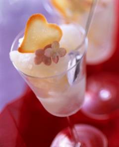 champagne sorbet